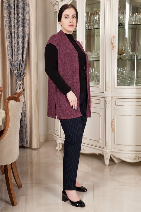 Коллекция женской одежды больших размеров российского бренда Милада осень-зима 2023-24
