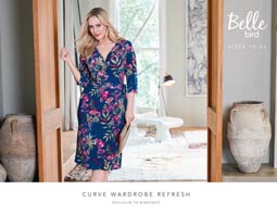 Belle Bird - лукбуки женской одежды нестандартных размеров австралийского бренда Birdsnest осень-зима 18-19