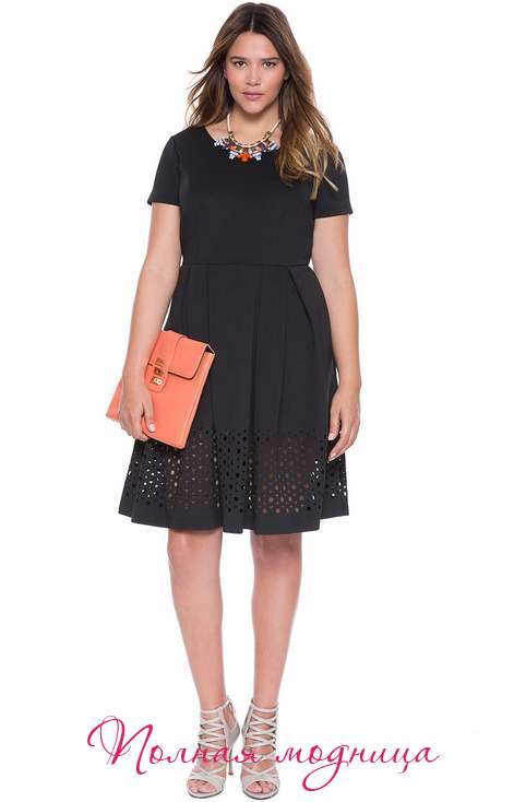 Платья для полных девушек и женщин американского бренда Eloquii. Лето 2015
