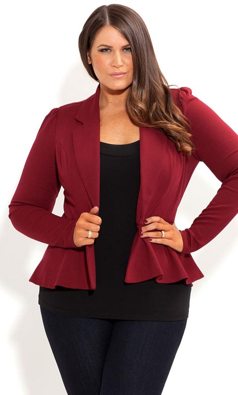 Plus Size Jackets by City Chic. Fall 2013