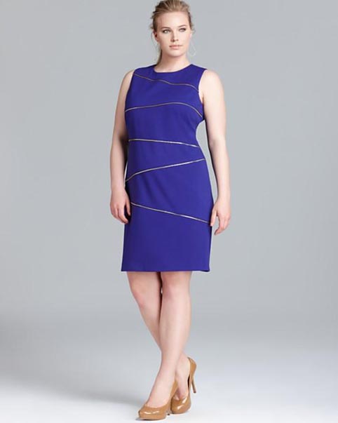 Calvin Klein Plus Size Dresses. Fall 2013