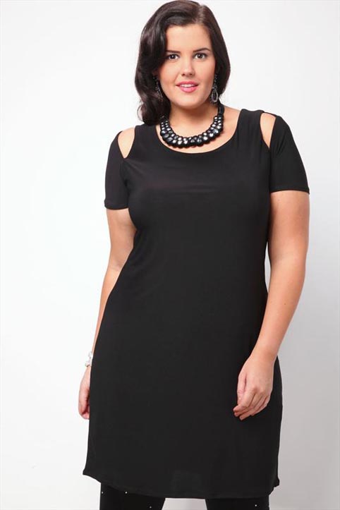 Yours Plus Size Mini Dresses. Fall 2013