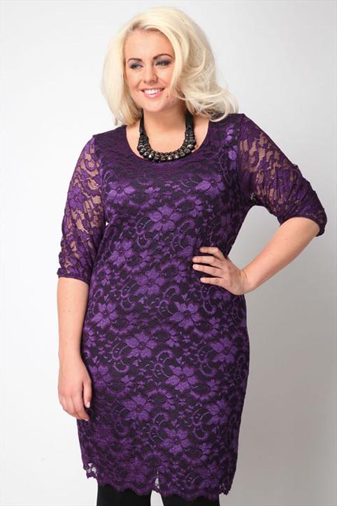 Yours Plus Size Mini Dresses. Fall 2013