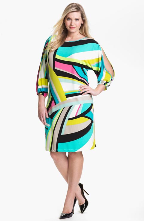 Calvin Klein Plus Size Dresses. Spring-Summer 2013
