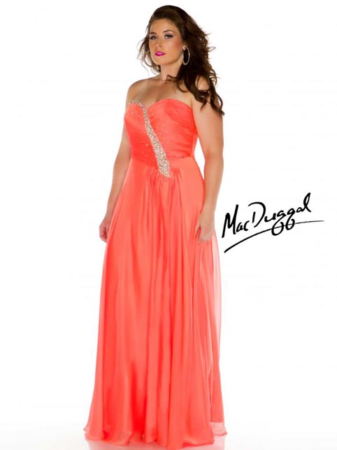 Mac Duggal Plus Size Dresses. Spring-Summer 2013