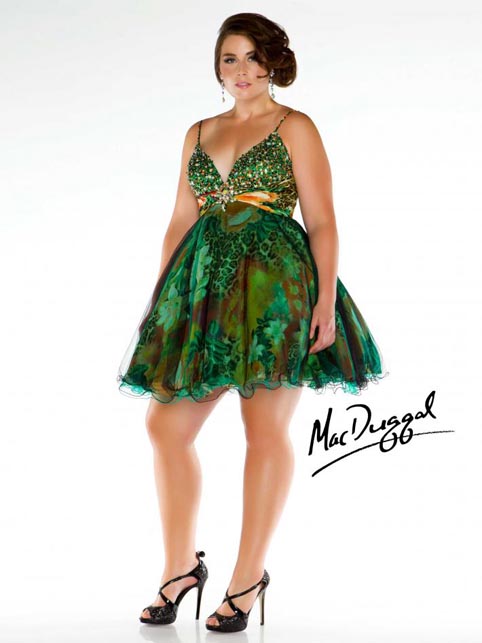 Mac Duggal Plus Size Dresses. Spring-Summer 2013