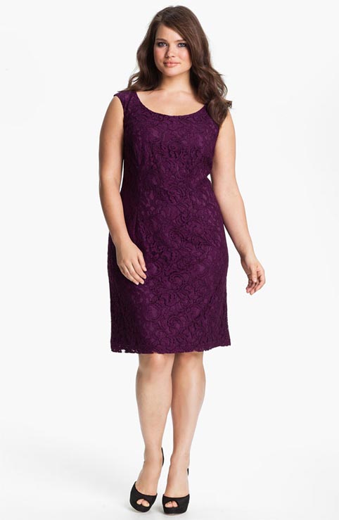 Adrianna Papell Plus Size Dresses. Winter-spring 2013