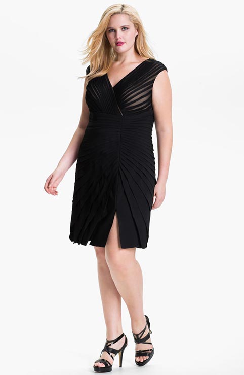 Adrianna Papell Plus Size Dresses. Winter-spring 2013