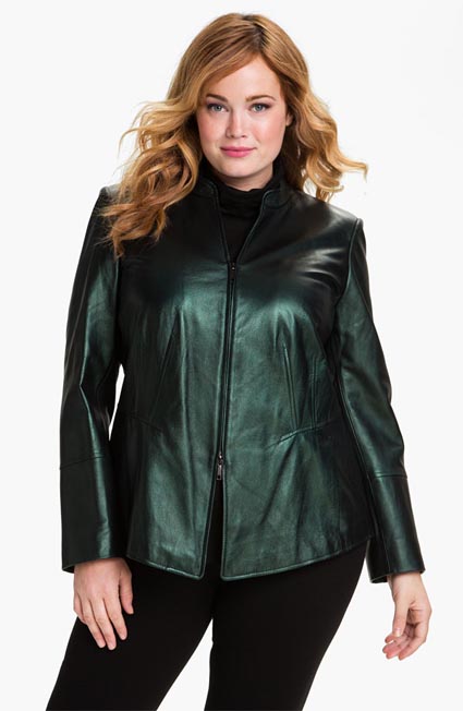 Women's Plus Size Leather Jackets and Coats. Autumn-winter 2012\2013
