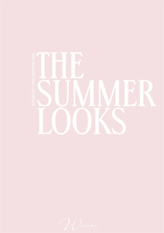 Lookbook женской одежды нестандартных размеров датского бренда Wasabi лето 2024