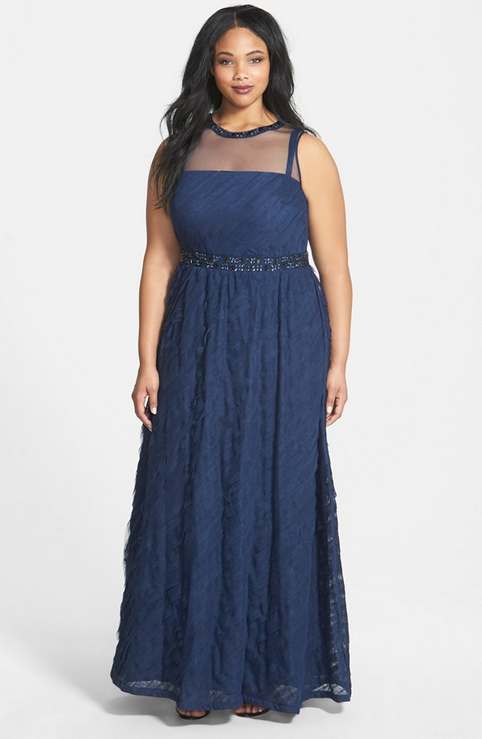 Adrianna Papell Plus Size Evening Dresses 2014-2015 | Plus Size Dresses
