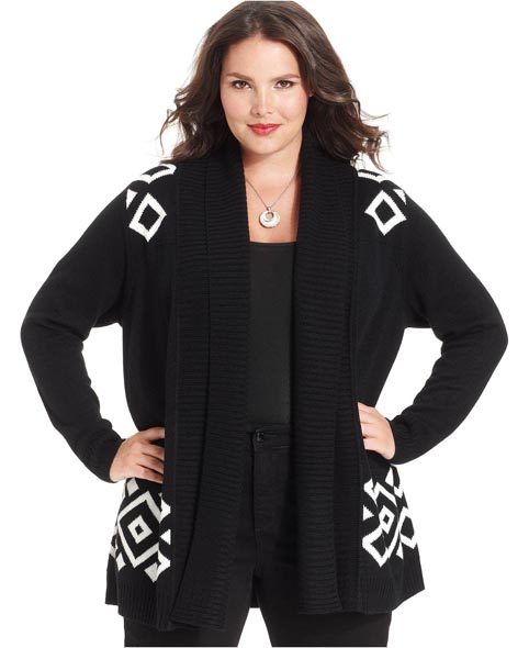 Plus Size Cardigans Fall-winter 2013-2014 | Plus Size Sweaters & Pullovers