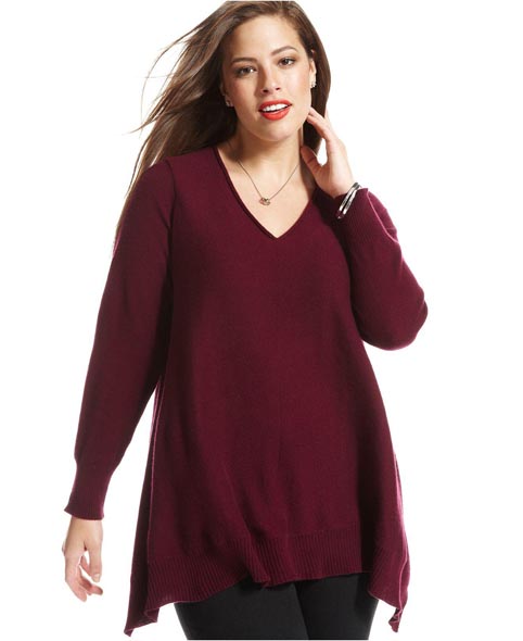 Plus Size Sweaters, Tunics and Pullovers Fall-Winter 2013-2014 | Plus ...