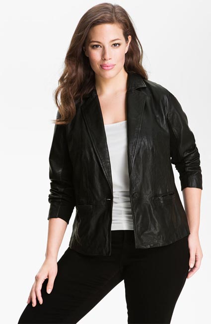 Women's Plus Size Leather Jackets and Coats. Autumn-winter 2012\2013 ...